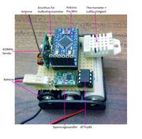 Prototyp mit Beschriftung